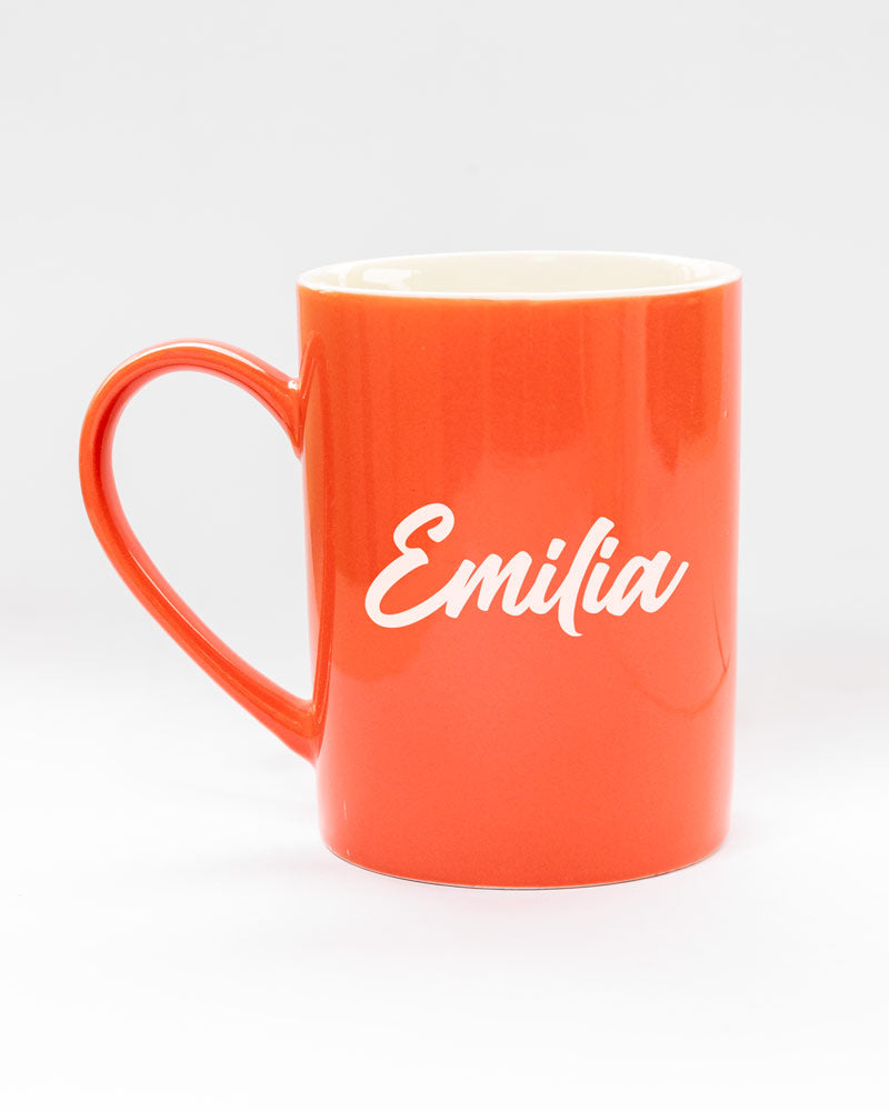 Jarro Rojo Interior Blanco J122