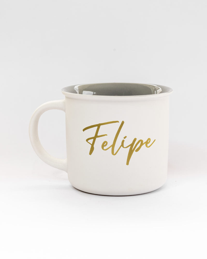 Jarro Blanco Interior Gris J140