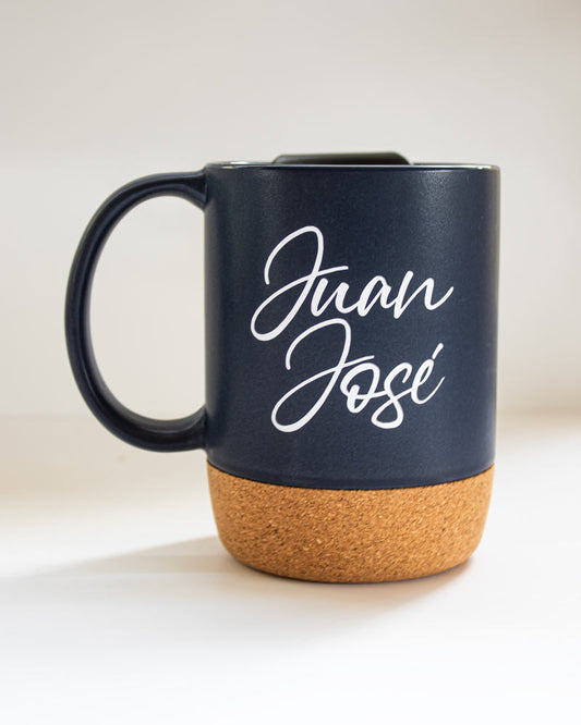 Jarro Azul Base Corcho J150