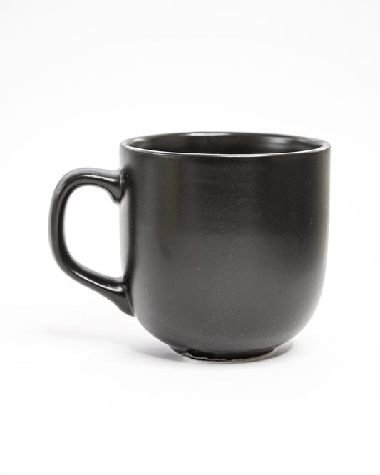 Jarro Negro Opaco Grande J025