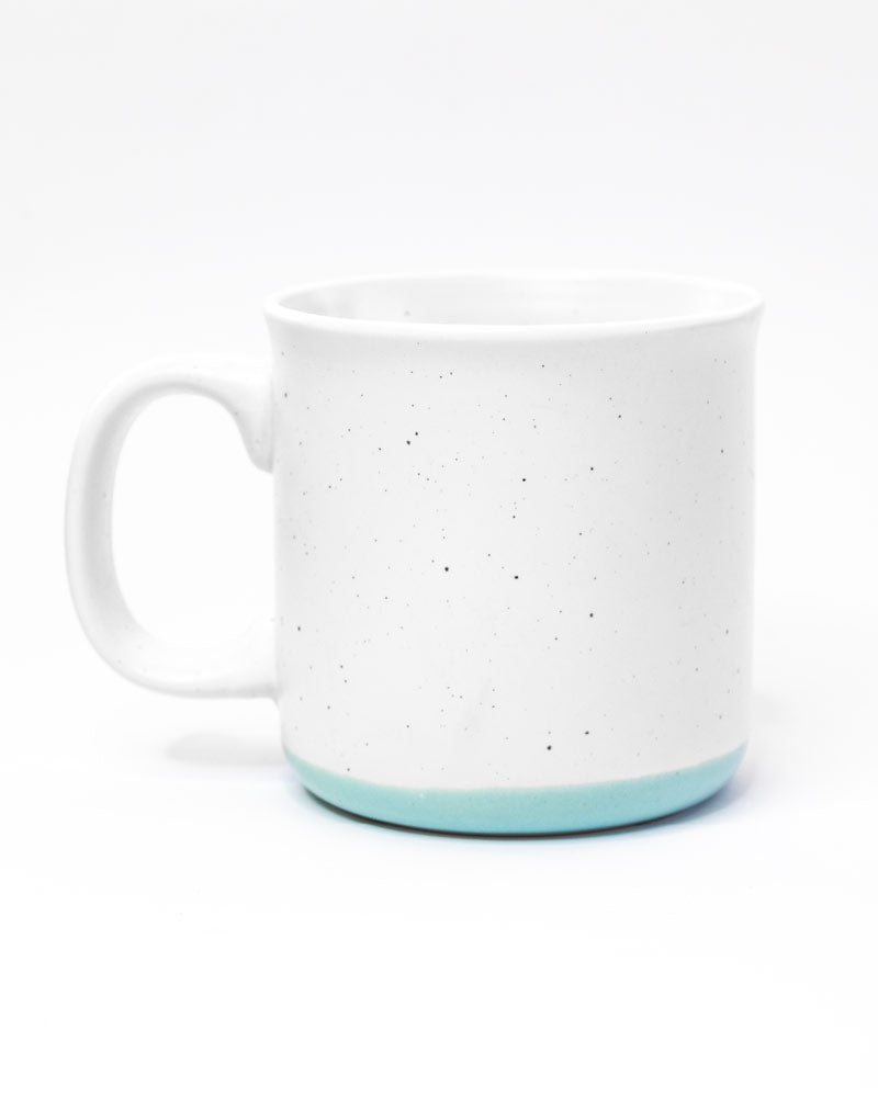 Jarro Blanco Base celeste J024