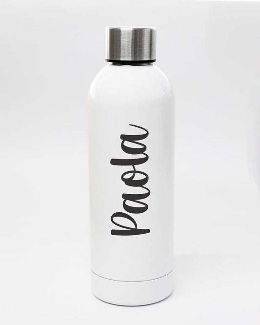 Termo Blanco Metálico