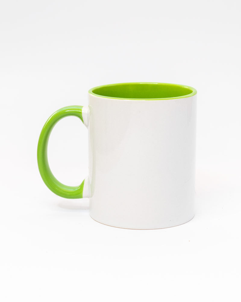 Jarro clásico con asa y fondo Verde S010