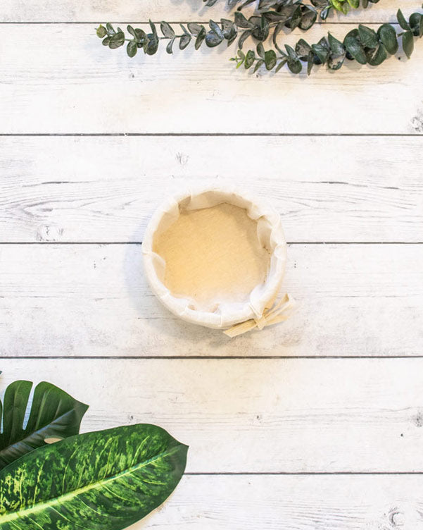 Base de madera peq. con forro