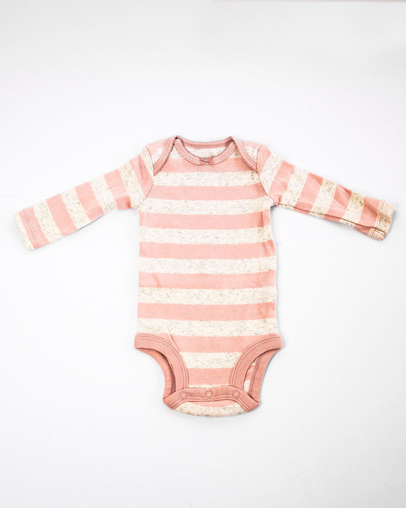 Monito a Rayas Rosado