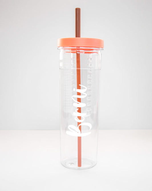 Termo de plástico con infusor