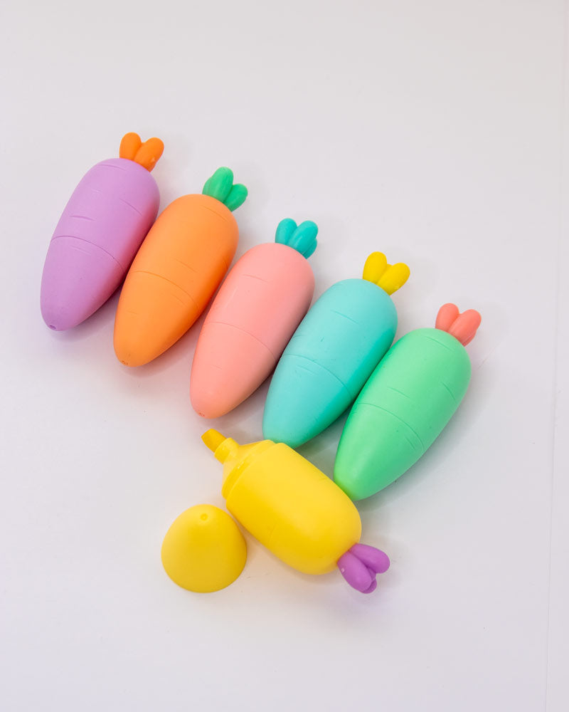 Resaltadores Zanahoria