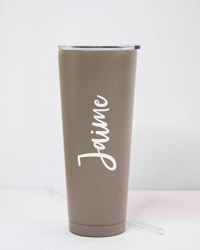 Vaso térmico con sorbete