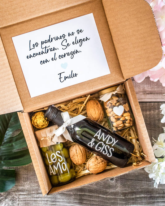 Caja Olives & Wine G066