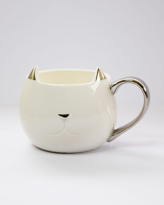 Jarro Gato Blanco J097