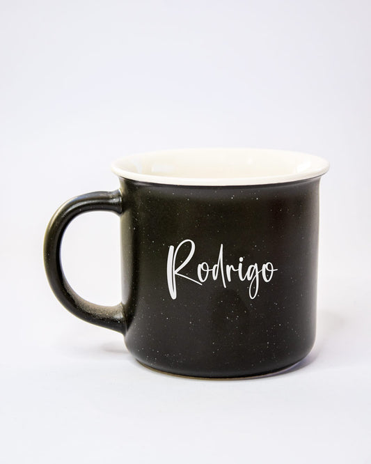 Jarro Negro Interior Blanco J049