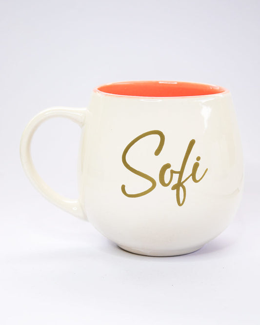 Jarro Blanco Interior Rosado J038