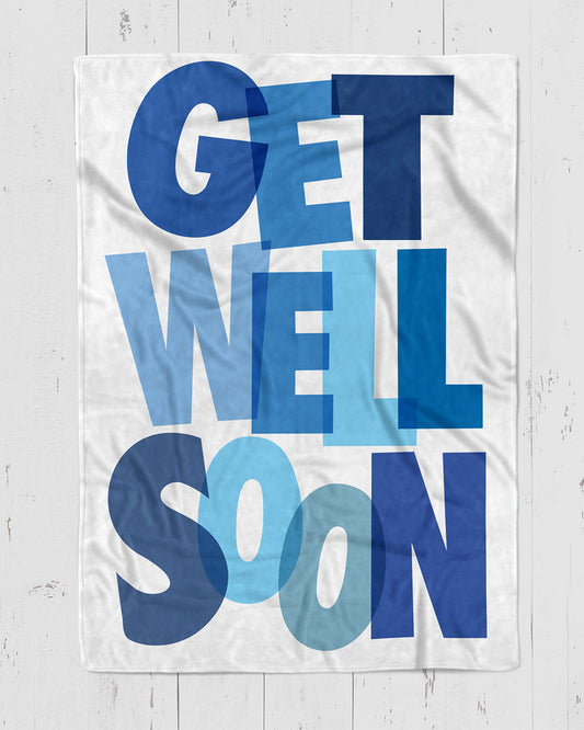 Cobija Get Well Soon Blue
