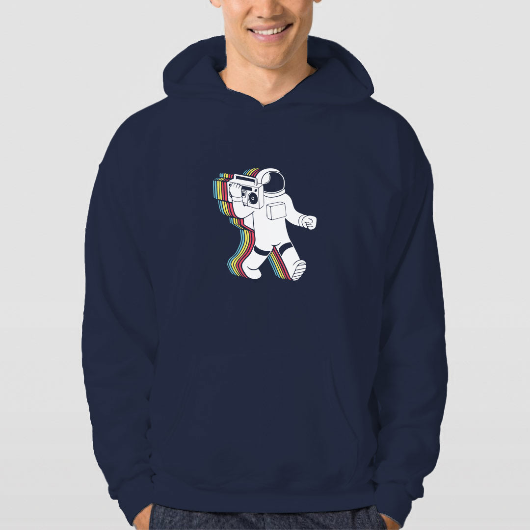 Hoodie Jamming Astronaut