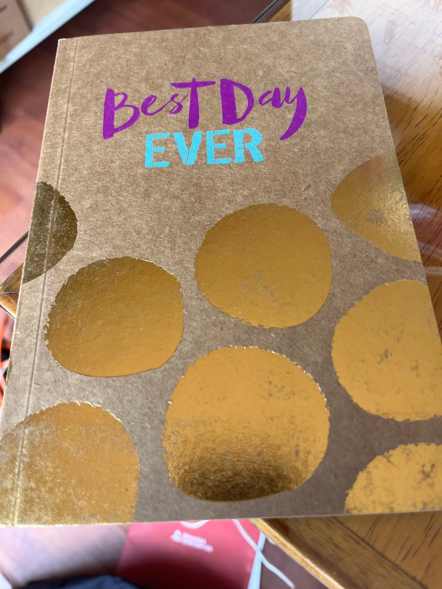 Cuaderno "Best Day Ever"