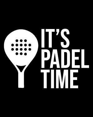Hoodie Its Padel Time