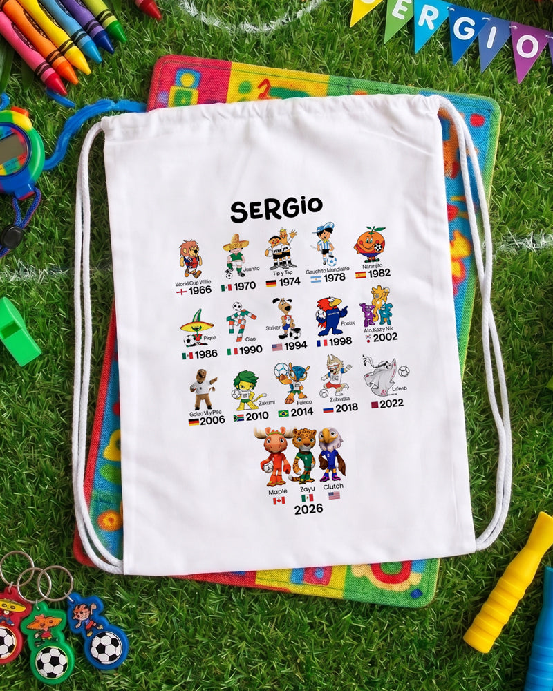 Bolso Mascotas del Mundial