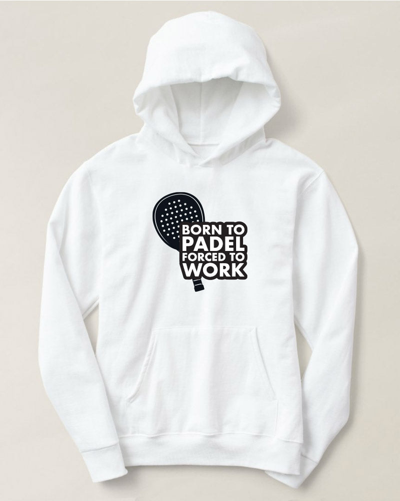 Hoodie Born to Padel