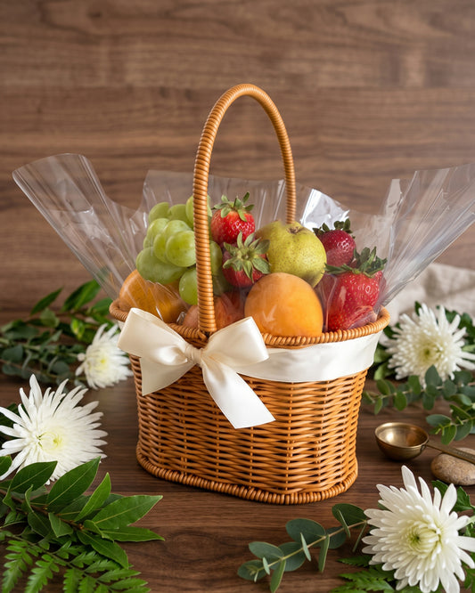 Canasta con Frutas