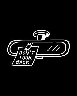 Hoodie Dont Look Back