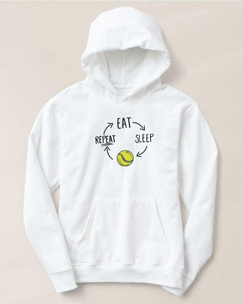 Hoodie Eat, sleep, padel, repeat