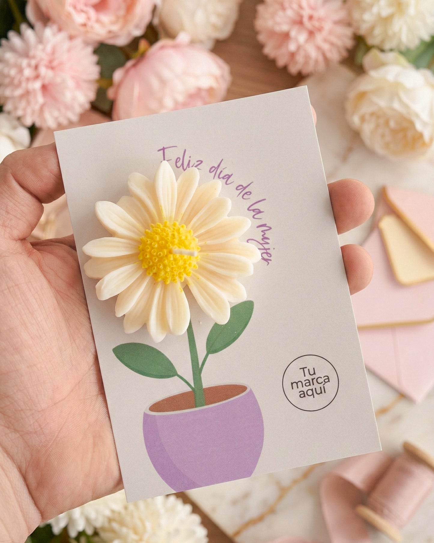 Vela Flor