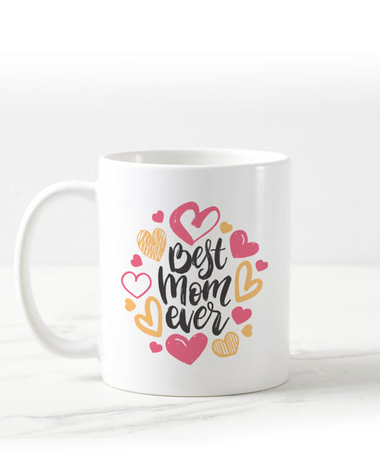 Jarro Best Mom corazones