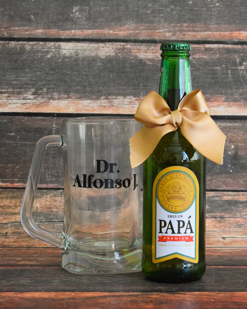 Jarro con cerveza