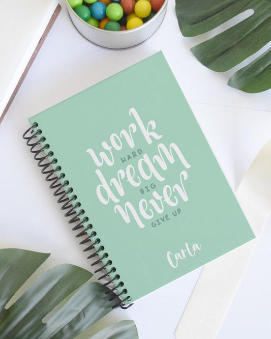 Libreta Dream Big