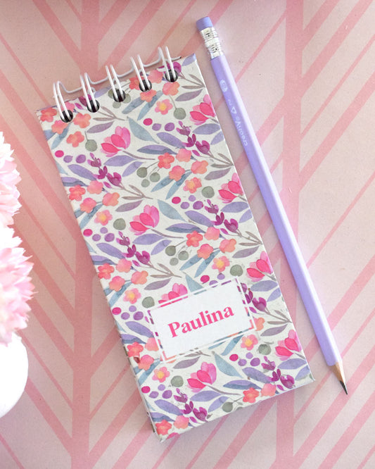 Libreta Alta con lapiz