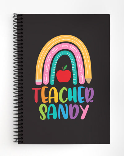 Libreta Rainbow Teacher