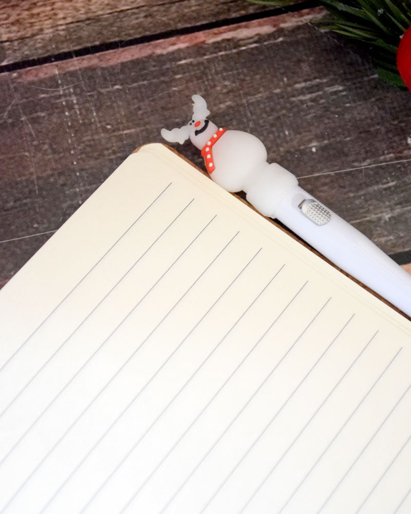 Libreta con Esfero navideño