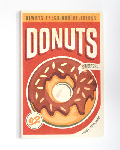 Libreta delgada Donuts
