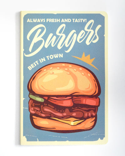 Libreta delgada Burgers