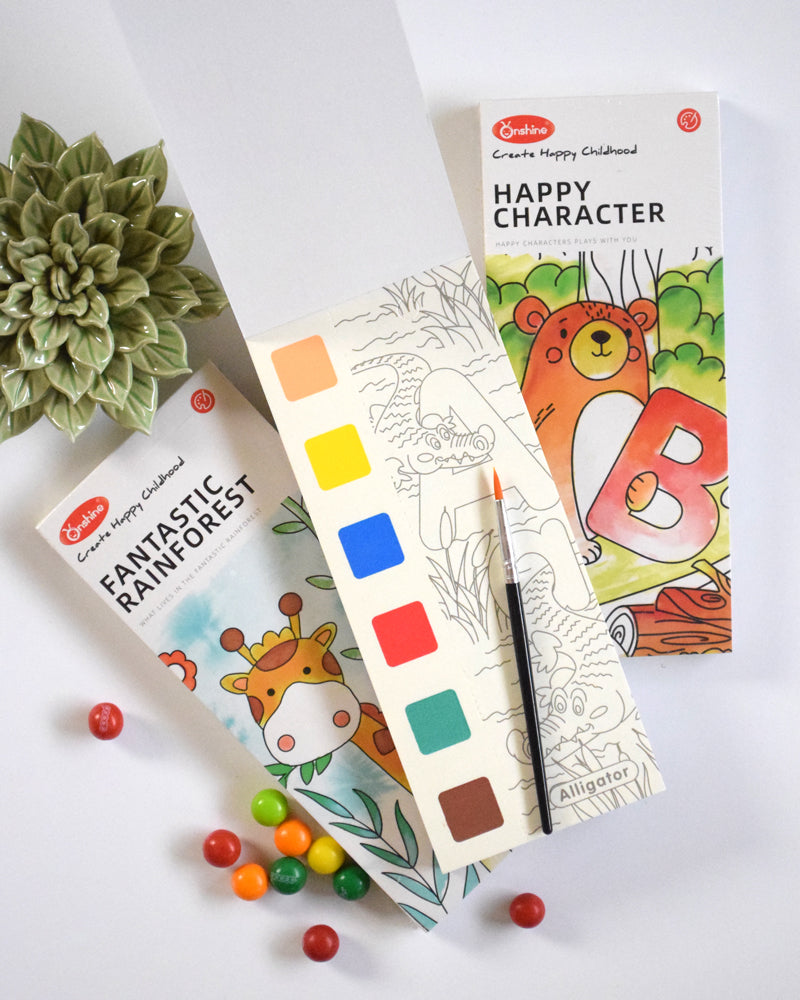 Libro con pintura