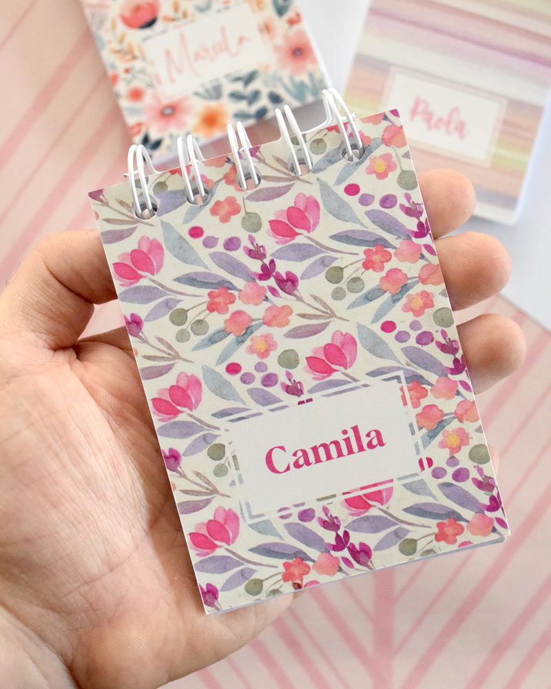 Mini Libreta personalizada