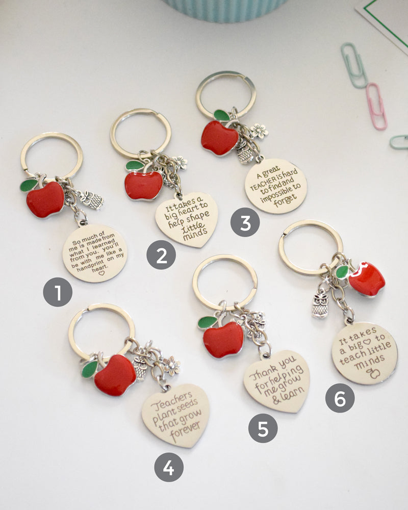 Llavero metálico Teachers