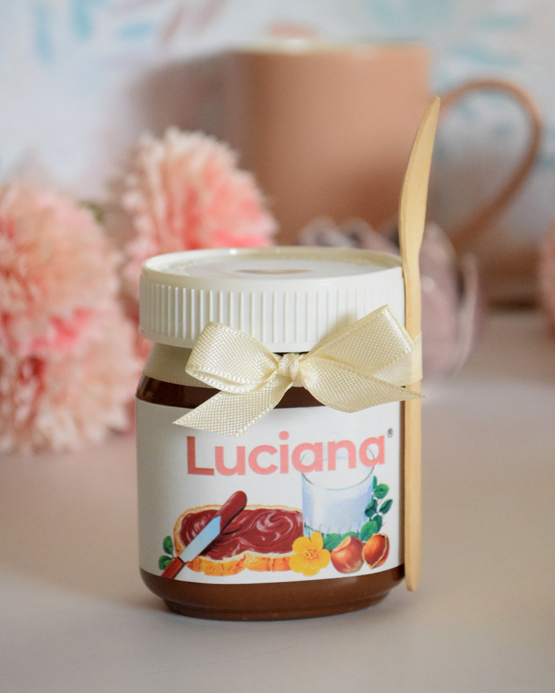 Nutella personalizada
