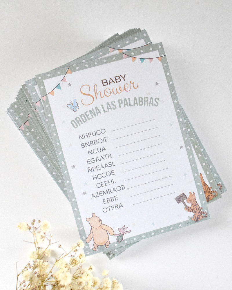 Juego Ordena las palabras