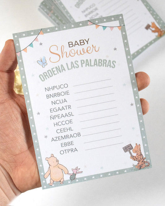 Juego Ordena las palabras