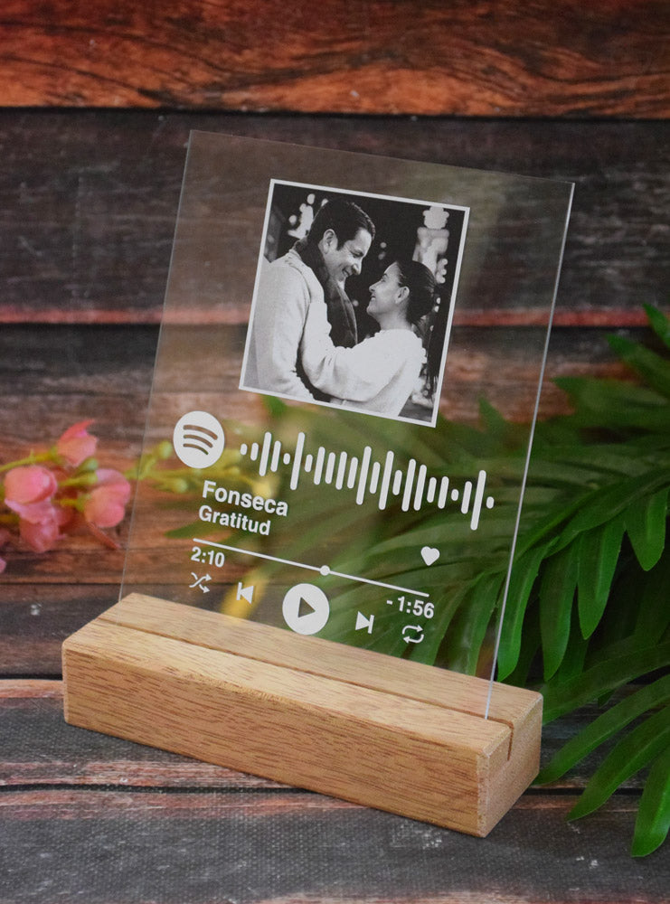 Placa de Spotify