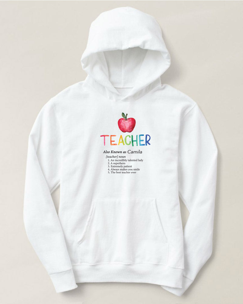 Hoodie Teacher Meaning