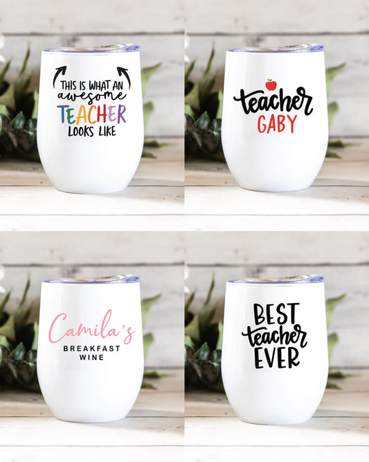 Teacher Wine Tumbler