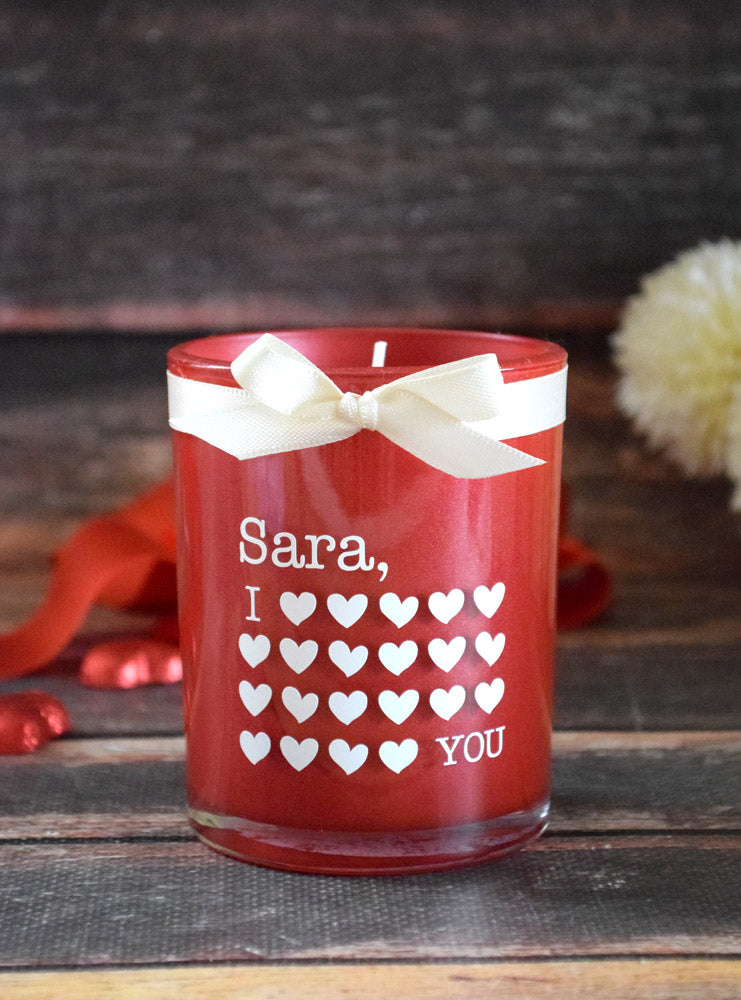Vela Aromática Hearts