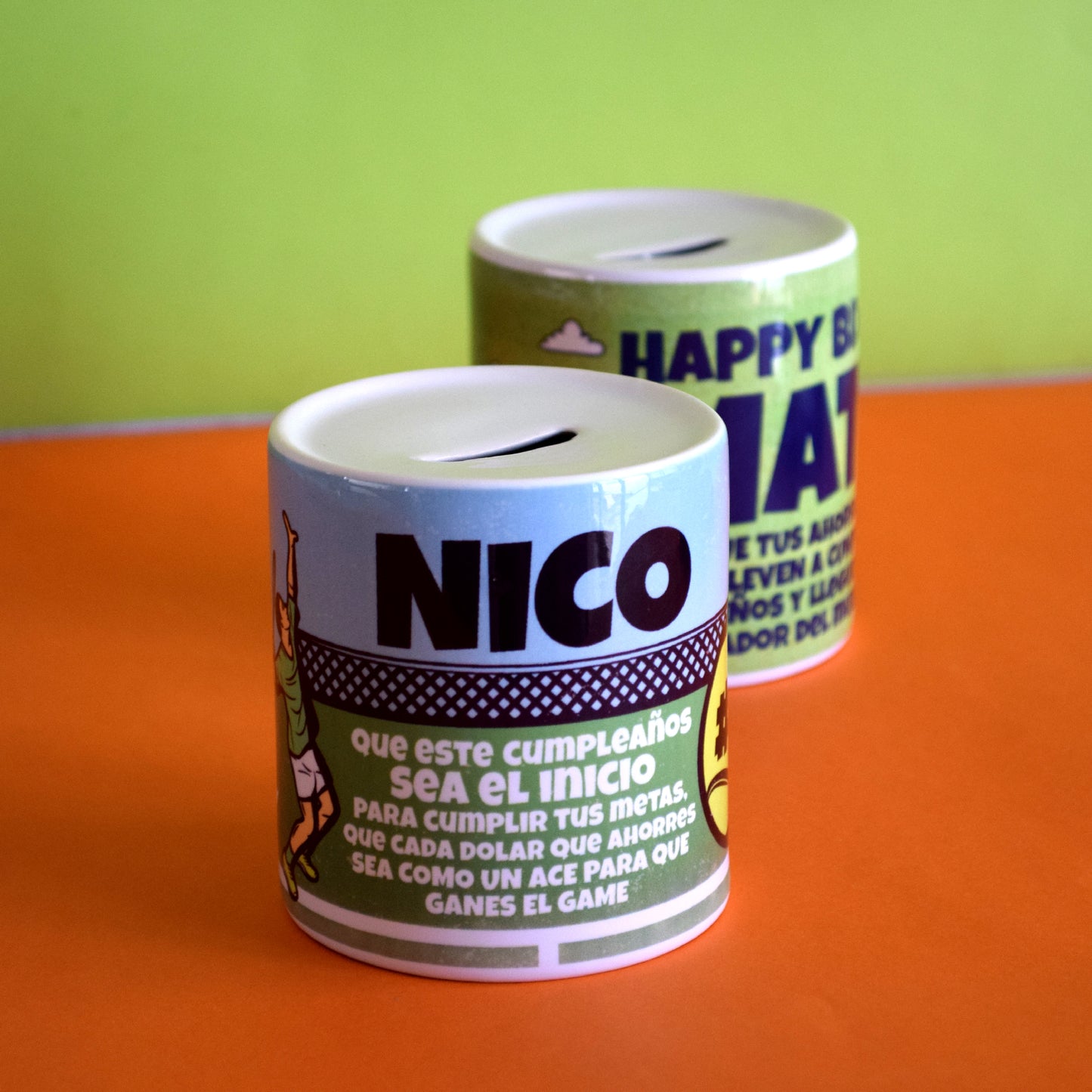 Alcancía personalizada pequeña