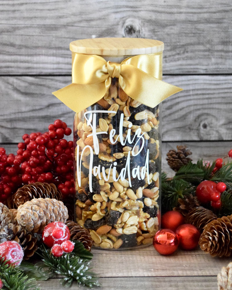 Frasco Grande de Frutos Secos