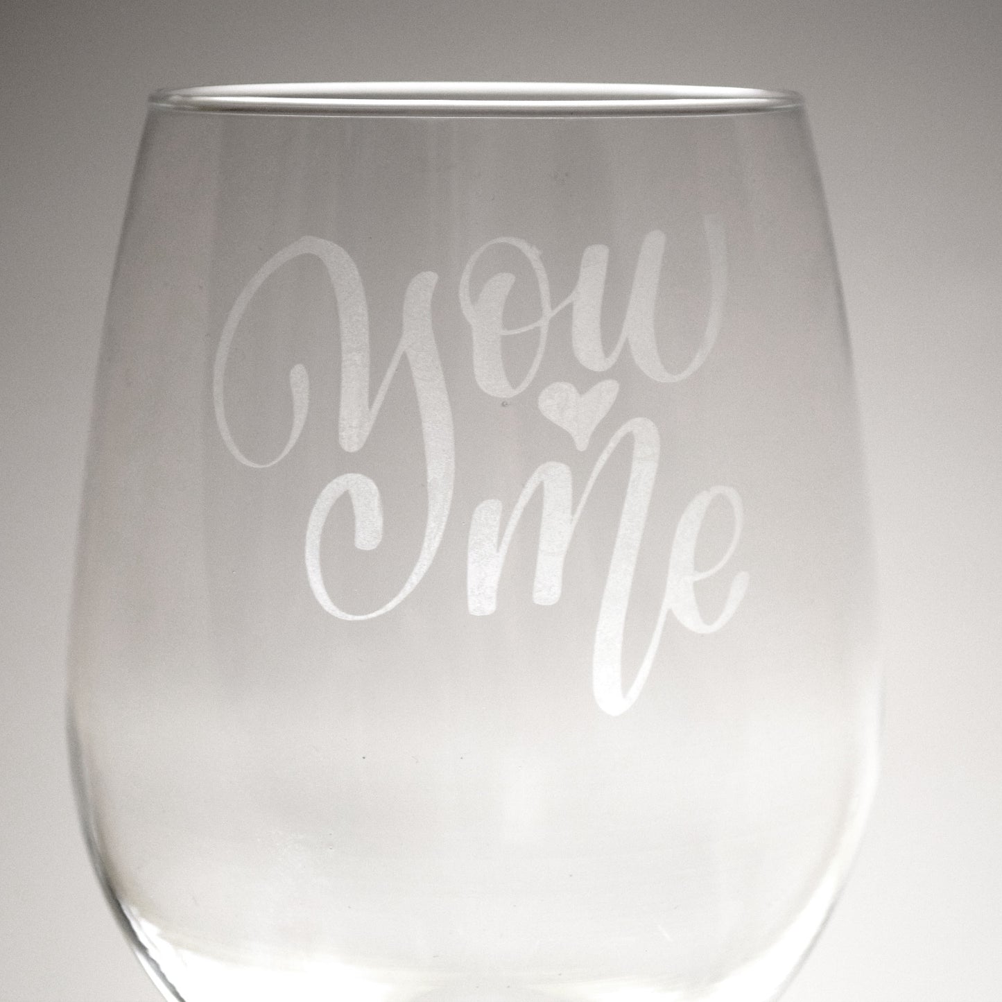 Copa de Vino grabada