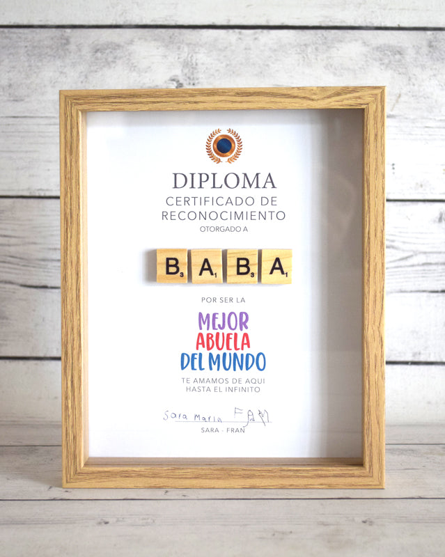 Diploma Abuelita