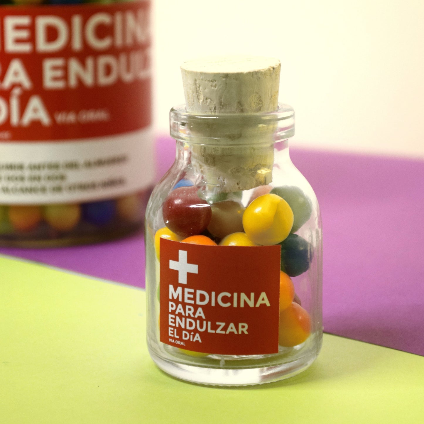 Frasco de medicina pequeño