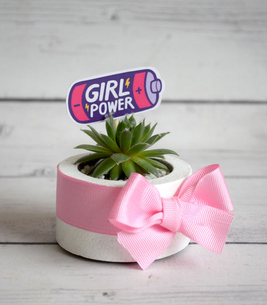 Maceta Girl Power